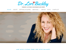 Tablet Screenshot of drloribuckley.com